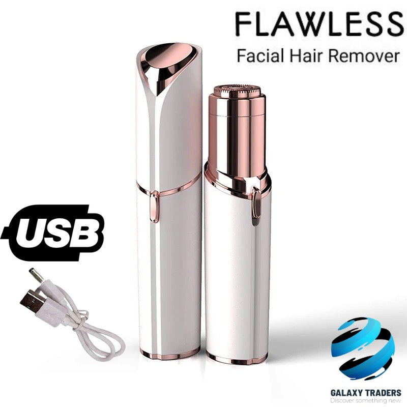 Flawless Rechargeable Epilator Face Hair Removal Shaver - My Store