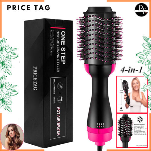 Professional One Step Hair Dryers Hot Air Brush Blower Hair Dryers Hairbrush Styling Tools - My Store