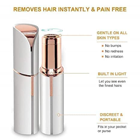 Flawless Rechargeable Epilator Face Hair Removal Shaver - My Store