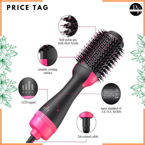 Professional One Step Hair Dryers Hot Air Brush Blower Hair Dryers Hairbrush Styling Tools - My Store