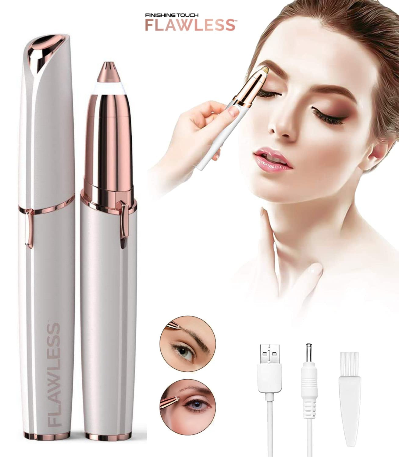 Finishing Touch Flawless Brows Eyebrow Hair Remover for Women - My Store