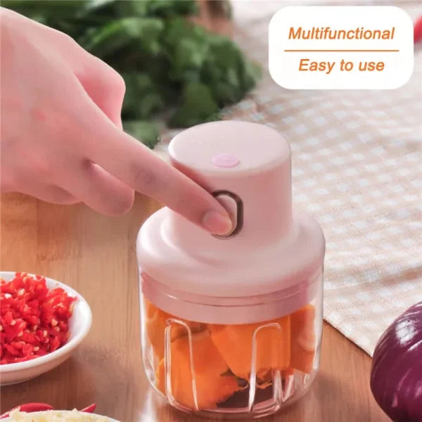 Electric Mini Grinder Food Chopper Combo Set - My Store